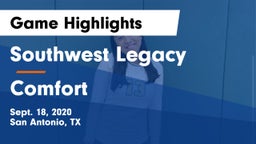 Southwest Legacy  vs Comfort Game Highlights - Sept. 18, 2020