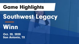 Southwest Legacy  vs Winn  Game Highlights - Oct. 20, 2020