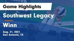 Southwest Legacy  vs Winn Game Highlights - Aug. 21, 2021