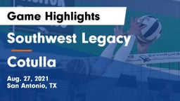 Southwest Legacy  vs Cotulla  Game Highlights - Aug. 27, 2021