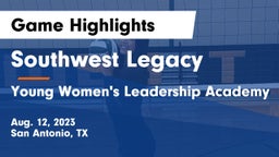 Southwest Legacy  vs Young Women's Leadership Academy Game Highlights - Aug. 12, 2023