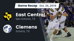 Recap: East Central  vs. Clemens  2018