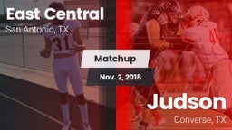 Matchup: East Central vs. Judson  2018