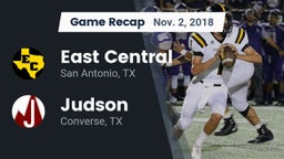 Recap: East Central  vs. Judson  2018