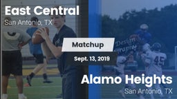 Matchup: East Central vs. Alamo Heights  2019