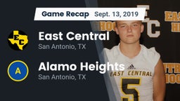 Recap: East Central  vs. Alamo Heights  2019