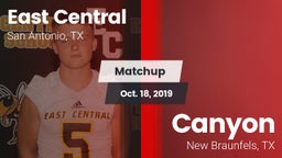 Matchup: East Central vs. Canyon  2019