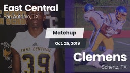 Matchup: East Central vs. Clemens  2019