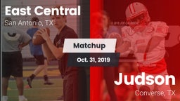 Matchup: East Central vs. Judson  2019