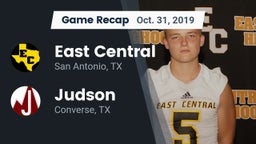 Recap: East Central  vs. Judson  2019