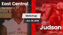 Matchup: East Central vs. Judson  2020