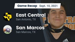 Recap: East Central  vs. San Marcos  2021
