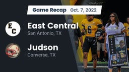 Recap: East Central  vs. Judson  2022