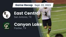 Recap: East Central  vs. Canyon Lake  2023