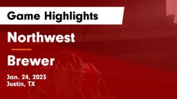Northwest  vs Brewer  Game Highlights - Jan. 24, 2023