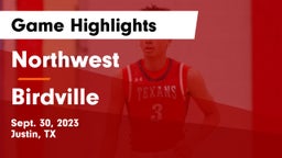 Northwest  vs Birdville  Game Highlights - Sept. 30, 2023