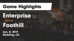 Enterprise  vs Foothill  Game Highlights - Jan. 8, 2019