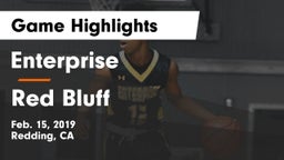 Enterprise  vs Red Bluff  Game Highlights - Feb. 15, 2019