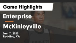 Enterprise  vs McKinleyville  Game Highlights - Jan. 7, 2020