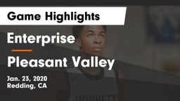Enterprise  vs Pleasant Valley  Game Highlights - Jan. 23, 2020