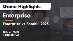 Enterprise  vs Enterprise vs Foothill 2023 Game Highlights - Jan. 27, 2023