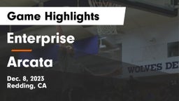 Enterprise  vs Arcata Game Highlights - Dec. 8, 2023