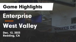 Enterprise  vs West Valley  Game Highlights - Dec. 12, 2023