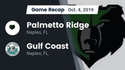 Recap: Palmetto Ridge  vs. Gulf Coast  2019