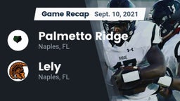 Recap: Palmetto Ridge  vs. Lely  2021