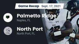 Recap: Palmetto Ridge  vs. North Port  2021