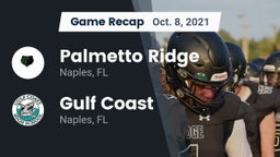 Recap: Palmetto Ridge  vs. Gulf Coast  2021