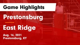 Prestonsburg  vs East Ridge  Game Highlights - Aug. 16, 2021