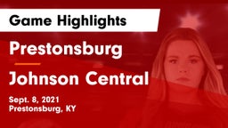 Prestonsburg  vs Johnson Central  Game Highlights - Sept. 8, 2021
