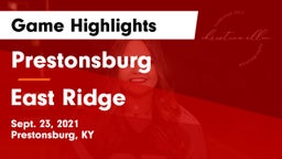 Prestonsburg  vs East Ridge Game Highlights - Sept. 23, 2021