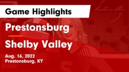 Prestonsburg  vs Shelby Valley  Game Highlights - Aug. 16, 2022