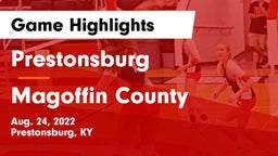 Prestonsburg  vs Magoffin County Game Highlights - Aug. 24, 2022