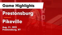 Prestonsburg  vs Pikeville  Game Highlights - Aug. 21, 2023