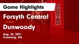 Forsyth Central  vs Dunwoody  Game Highlights - Aug. 24, 2021