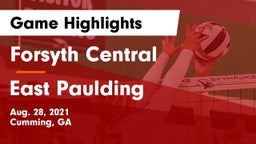 Forsyth Central  vs East Paulding  Game Highlights - Aug. 28, 2021