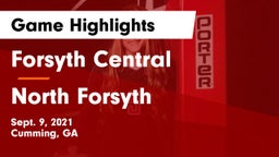 Forsyth Central  vs North Forsyth  Game Highlights - Sept. 9, 2021