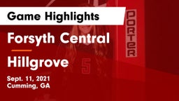 Forsyth Central  vs Hillgrove  Game Highlights - Sept. 11, 2021