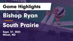 Bishop Ryan  vs South Prairie  Game Highlights - Sept. 27, 2022