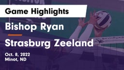 Bishop Ryan  vs Strasburg Zeeland Game Highlights - Oct. 8, 2022