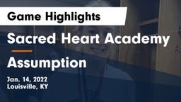 Sacred Heart Academy vs Assumption Game Highlights - Jan. 14, 2022