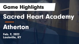 Sacred Heart Academy vs Atherton Game Highlights - Feb. 9, 2022