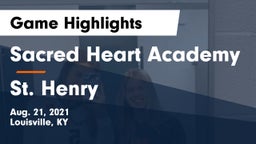 Sacred Heart Academy vs St. Henry Game Highlights - Aug. 21, 2021