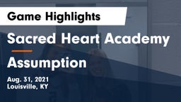 Sacred Heart Academy vs Assumption Game Highlights - Aug. 31, 2021
