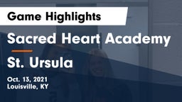 Sacred Heart Academy vs St. Ursula Game Highlights - Oct. 13, 2021