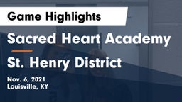Sacred Heart Academy vs St. Henry District  Game Highlights - Nov. 6, 2021
