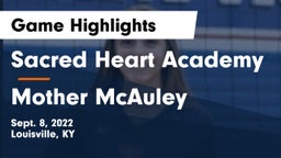 Sacred Heart Academy vs Mother McAuley  Game Highlights - Sept. 8, 2022